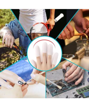 Niupiour Silicone Finger Protectors - 14 Rubber Covers for Arthritis, Trigger Finger, Pain Relief - Buy Online on GoSupps.com