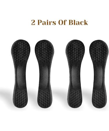CB 2-Pairs Arch Support Insoles - Soft Silicone Invisible Gel Inserts for Women s High Heel Shoes (6-8.5) - Ultra-Slim Comfort & Ball of Foot Massage - Black - Buy Online on GoSupps.com