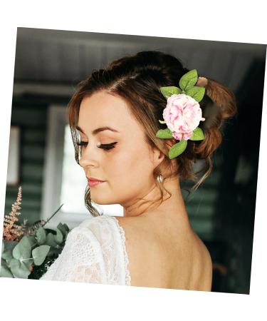 FRCOLOR Flower Hair Comb fabric hair bridesmaid decorate Flower Hair Accessories - Buy Online on GoSupps.com