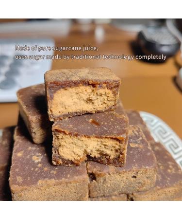 Sugarcane Brown Sugar Cubes - 8oz/227g (Light & Dark Brown) for Tea & Coffee - Buy Online on GoSupps.com