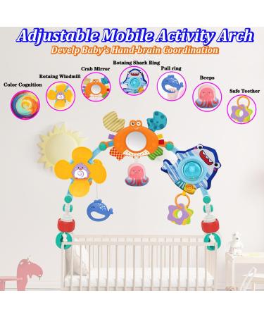 Buy Baby Toys for 0-6 Months: Stroller Play Arch & Sensory Toys - Perfect Christmas & Birthday Gifts for Newborns! - Buy Online on GoSupps.com