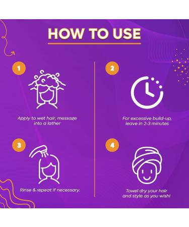 Gold Banner Beauty MOISTURCURL Clarifying Shampoo - 8oz | Deep Cleansing Vegan & Cruelty-Free Formula for Volume & Shine | Remove Buildup & Dullness International Shipping Available - Buy Online on GoSupps.com