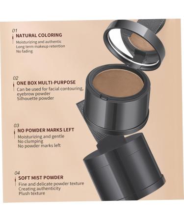 2Pcs Root Touch Up Powder Hairline Powder for Women Dark Brown & Light Brown Hair Loss Concealer Water & Sweat Resistant Hairline Powder for Thinning Women Men Hair Volume Powder Hair Powder Volumize - Buy Online on GoSupps.com
