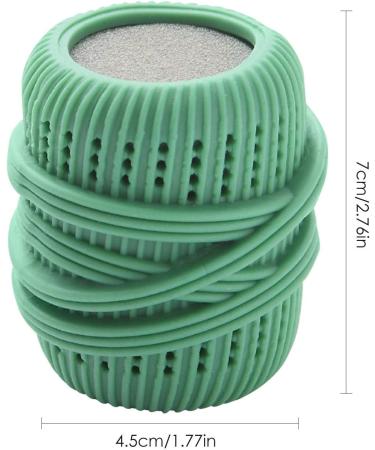 Laundry Balls Reusable Eco-Friendly Premium All Natural Soft Washer Ball Laundry Washing Balls Green - Buy Online on GoSupps.com
