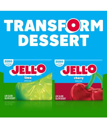 Buy Jell-O Sugar Free Strawberry Gelatin Dessert - Low Calorie Treat (8.5g) | International Shipping Available - Buy Online on GoSupps.com