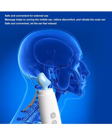 Tinnitus Massage Device - Multi-Vibration 6 Pressure Levels Portable for Ear Health & Relief - Buy Online on GoSupps.com