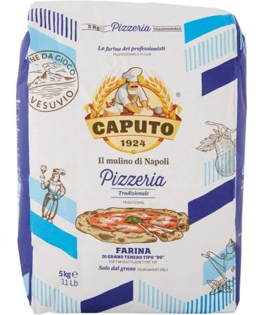 4x soft wheat flour type OO flour Caputo Pizzeria 5Kg - Buy Online on GoSupps.com