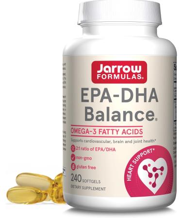 Jarrow Formulas EPA-DHA Balance 240 Softgels - Buy Online on GoSupps.com