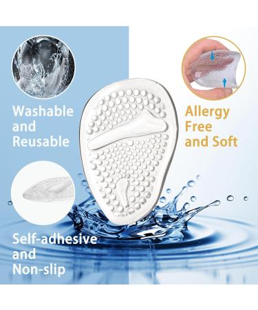 Metatarsal Gel Pads & Heel Inserts for Women | Comfort & Pain Relief for High Heels | Non-Slip Foot Pads for Men & Women - Buy Online on GoSupps.com