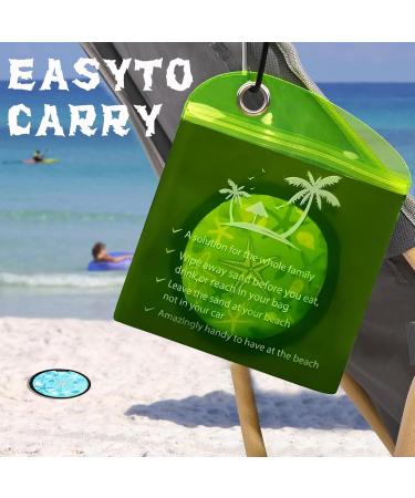Dissolvant de sable pour la plage Sac de d capage de sable portable tanche souple et r utilisable pochette de nettoyage pour poudre de plage pour un nettoyage rapide et bleu lac 1 unit (Lot de 1) - Buy Online on GoSupps.com
