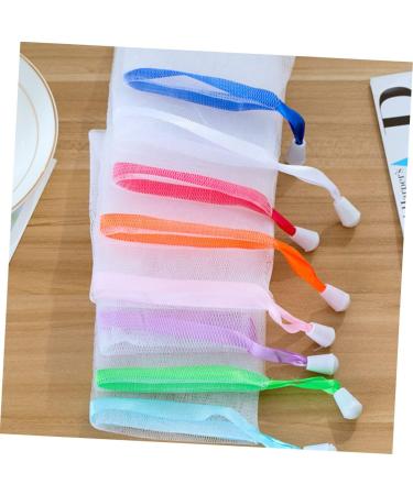 Baluue 30 Pcs Soap Foaming Net Shower Foaming Nets Mesh Bags Drawstring Soap Net Bag Bar Soap Mesh Bag - Buy Online on GoSupps.com