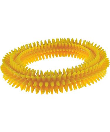 Sport-Tec Hedgehog Ring Massage - 16 cm Yellow Reflexology Self-Massage Tool for Pain Relief - Buy Online on GoSupps.com