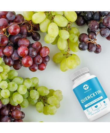 Nutriumph Quercetin 1000mg per Serving | Antioxidant Properties Overall Health & Immune Support Supplement | 120 Capsules - Buy Online on GoSupps.com