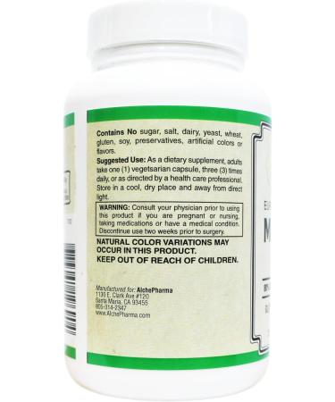 AlchePharma Milk Thistle Extract-Plus 175 Mg Capsules. - Buy Online on GoSupps.com