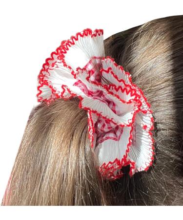blispring Vintage Lace Hair Scrunchies ThickUpdo Oversized Hair Scrunchy Elegant Donuts Hair Rope Scrunchy Women Ponytail Holder - Buy Online on GoSupps.com