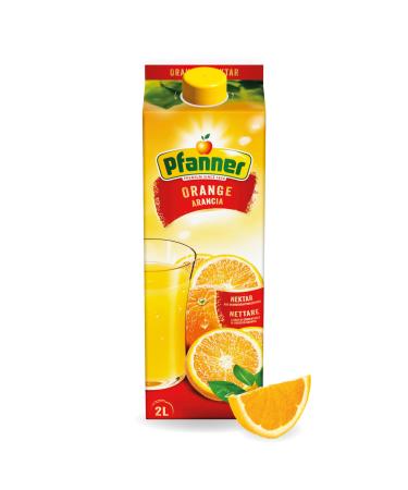 Pfanner orange nectar (1 x 2 l) at least 50% fruit content rich in vitamin C fruit drink made from oranges Orange 50% 2 l (1 pack)
