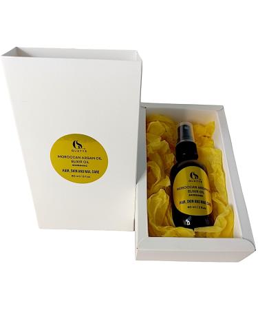 Argan Oil Organic Argan Oil For Hair Face and Skin UNISEX Easy for Carry TSA Approved Ideal for Gift.