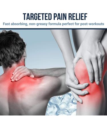 Dr Pat's Ultra Freeze Pain Relief Cream - Effective Muscle Rub Gel for Arthritis Neuropathy & Joint Pain - Cooling Analgesic for Back Shoulders & Knees - Buy Online on GoSupps.com