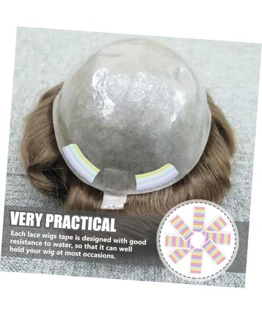 Angoily 8 Sheets Traceless Wig Installation Kit - Lace Front Tape Toupee Tape & Bold Hold for Perfect Hairline - Buy Online on GoSupps.com
