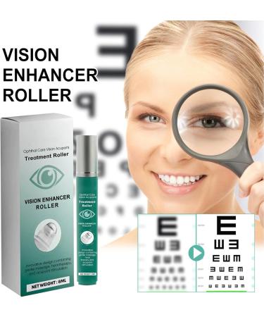 Pongnas Vision Enhance Massage Roller Eye Clarity Roller 3pcs Rouleau pour les Yeux Biologique pour Soulager la Fatigue et la S cheresse avec 8 Ml de S rum Sous les Points D'acupression - Buy Online on GoSupps.com