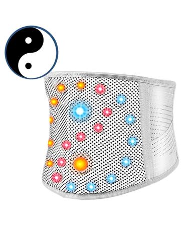 TOSOFT Self-Heating Lumbar Support Belt - Post Surgery Back Pain Relief for Adults | Gray XXL | Sciatica Scoliosis Herniated Disc Brace - Buy Online on GoSupps.com