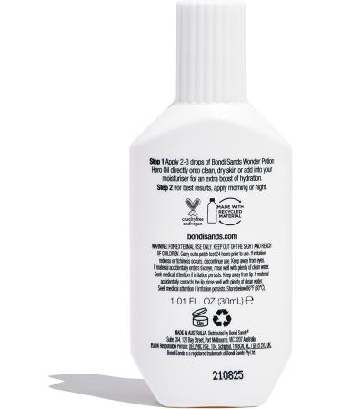Bondi Sands Wonder Potion Hero Oil 30mL| Enriched with Sea Buckthorn| Suitable for sensitive skin | Vegan + Cruelty Free| 30ml/1.01 Fl Oz - Buy Online on GoSupps.com