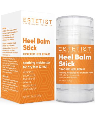 Heel Balm Stick Cracked Foot Repair Foot Cream For Dry Skin Heels Soothing Moisturizer Callus Remover For Dry Irritated Feet With Vitamin E Tea Tree Oil Foot Care Treatment For Women And Men