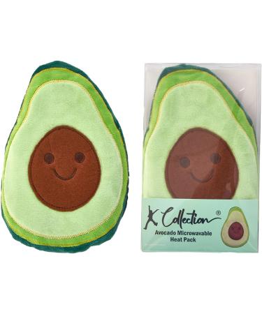 K Collection Heat Pack with Novelty Plush Cover - Avocado Design - Microwavable Plush Clay Beads Heat Bag - Heating Pads Hot Avocado Heat Pack - Buy Online on GoSupps.com