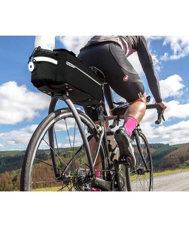 RAYMACE Bike Rear Rack Bag with Tail Light - Black Cooler Bag for Warm or Cold Items - Buy Online on GoSupps.com