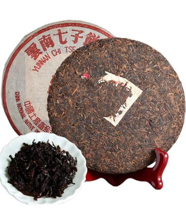 HELLOYOUNG 357g de th Pu-erh m r et vieilli th noir ferment cuit de fabrication traditionnelle chinoise aliment vert biologique au corps plein