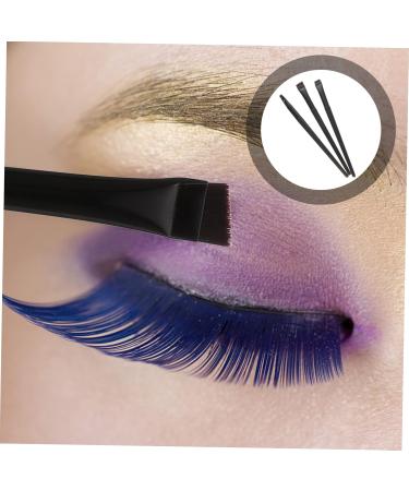 FOMIYES 3pcs Eyeliner Brush Eyebrow Brush Cosmetic Eye Brush Realistic Eyebrow Brush Flat Brush Makeup - Buy Online on GoSupps.com