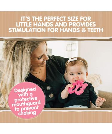 Chewbeads - Chewpal - 100% Silicone Teething Toy with Training Brush for Infants  Babies & Toddlers - Textured Baby Teether - Medical Grade Silicone  BPA Free & Phthalate Free Butterfly - Buy Online on GoSupps.com