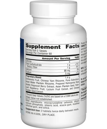 Planetary Herbals Schisandra Adrenal Complex 710 mg - 120 Tablets | Natural Stress Relief - Buy Online on GoSupps.com