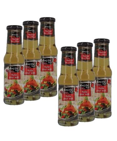 Set of 6 wok oils - 250 ml bottle