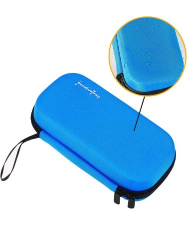 Youshares Insulin Cooling Bag - TSA Approved Portable Cooler for Diabetic Supplies | Insulin Pen & Glucose Meter Travel Pocket with 3 Cooling Packs (EVA Blue) Y2 Blue - Buy Online on GoSupps.com