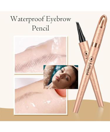 Waterproof 3D Microblading Eyebrow Pencil 2024 Upgraded 3-Piece Set (4 black/brown/light brown/grey) Black/Brown/Light Brown/Grey 4 - Buy Online on GoSupps.com