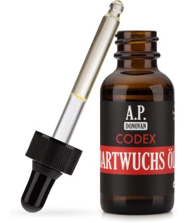 AP Donovan Beard Growth Oil | Best Beard Growth Products for Men | 30ml - Promote Healthy Beard Growth | CODEX Beard Care - Buy Online on GoSupps.com