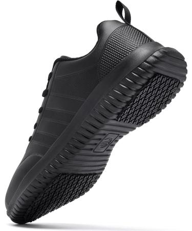 ENLEN&BENNA Women's Slip Resistant Nursing Shoes - Comfortable Non Slip Work Shoes, Lightweight & Durable (Size 7, Black) - Buy Online on GoSupps.com