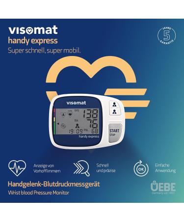 Buy VISOMAT MYORE EXPRESS - Fast & Gentle Blood Pressure Monitor | 45+ Years of Expertise in Medical Devices - Buy Online on GoSupps.com