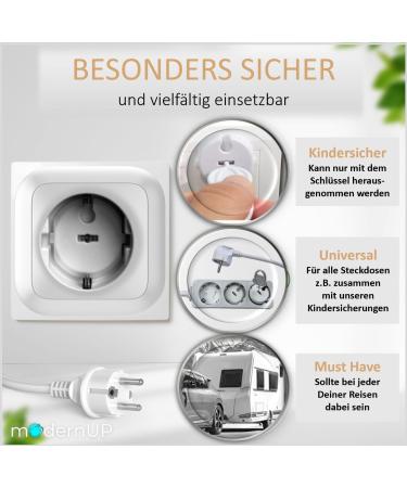 Child Safety Sockets - 15-Pack Protective Plug Covers | Easy Removal & Secure Design for Baby Safety - Buy Online on GoSupps.com