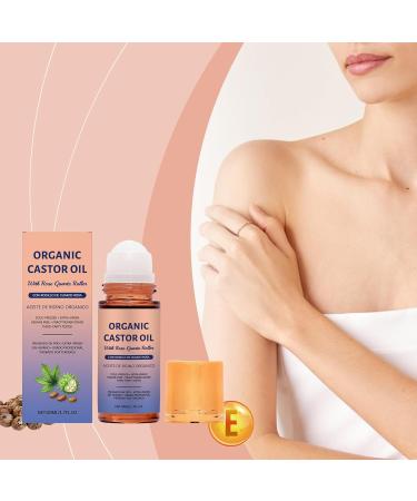 Huile de ricin biologique avec quartz rose 100% pure extra vierge press e froid sans hexane pour croissance cheveux cils sourcils soin visage et corps (6pcs) - Buy Online on GoSupps.com