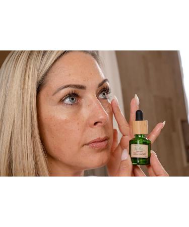 Ciel d'Azur Labs - Pur'Alo Premium Organic Eye Contour Serum - Native Aloe Arborescens & Aloe Vera - Anti-Dark Circles & Anti-Puffiness - Certified Organic Cosmos Organic - 98% Natural Origin - 15 ml - Buy Online on GoSupps.com