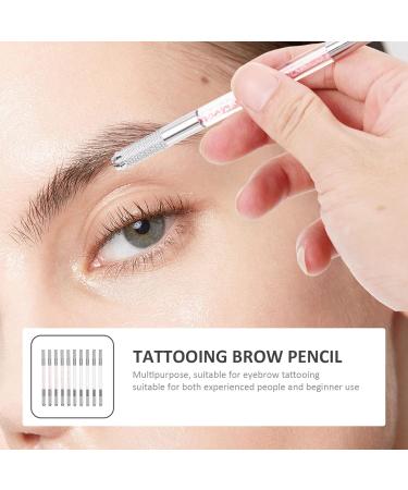 BIUDECO Microblading Pens 10pcs Crystal Eyebrow Pencil Hand Tools Pen Tattooing Tool Make up Cosmetics - Buy Online on GoSupps.com