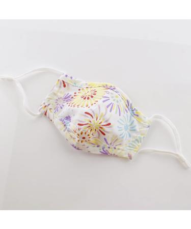 Small Child Fitted Cotton Face Mask with Filter Pocket - Reusable 3 Layer Washable Fabric Mask - Adjustable Ear Loops & Nose Bridge - Variety Packs Available - Buy Online on GoSupps.com