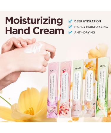 APPTI Moisturizing Hand Cream Day Clean Hand Lotion Travel Size Hand Cream Daily Moisturizing Hand Cream For Dry Hands - Variety Fragrance Pack of 10 Variety(10 pack) - Buy Online on GoSupps.com