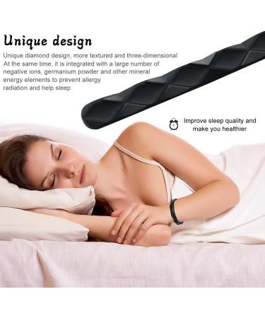 Redup Fern Infrared Negative Ions Bracelet - Adjustable Antistatic Sport Bracelet for Weight Loss & Lymphatic Drainage (3 Pieces) | Unisex Health Benefits - Buy Online on GoSupps.com