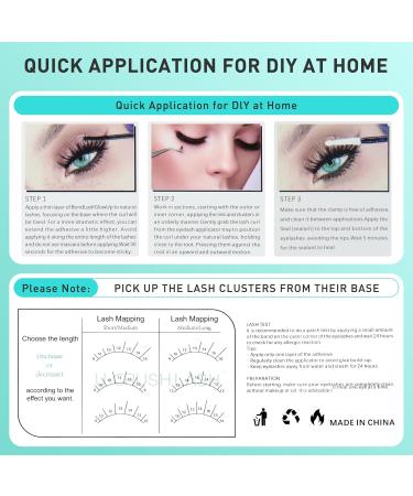 U CRUSHLASH DIY Lash Extension Kit - 280pcs 9-16mm 50D & 100D Lashes with Bond & Seal | Complete Eyelash Extension Set for Self Use - Buy Online on GoSupps.com