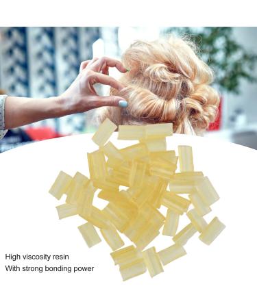 Hair Extensions Keratin Granules Hair Extensions Shrinky Clear Tubes by The Hair Shop Keratin Glue Lined Plastic for I Tip Strong Clear Tube Bond for Human Hair Extensions - Buy Online on GoSupps.com