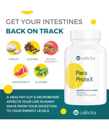 ParaProteX Detox Cleanse - Worming Tablets for Humans - Colon Cleanse - 100 Tablets - Buy Online on GoSupps.com