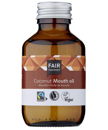 FAIR SQUARED Mouth Oil Coconut 100 ml - vegan natural cosmetics - Zero Waste in reusable glass